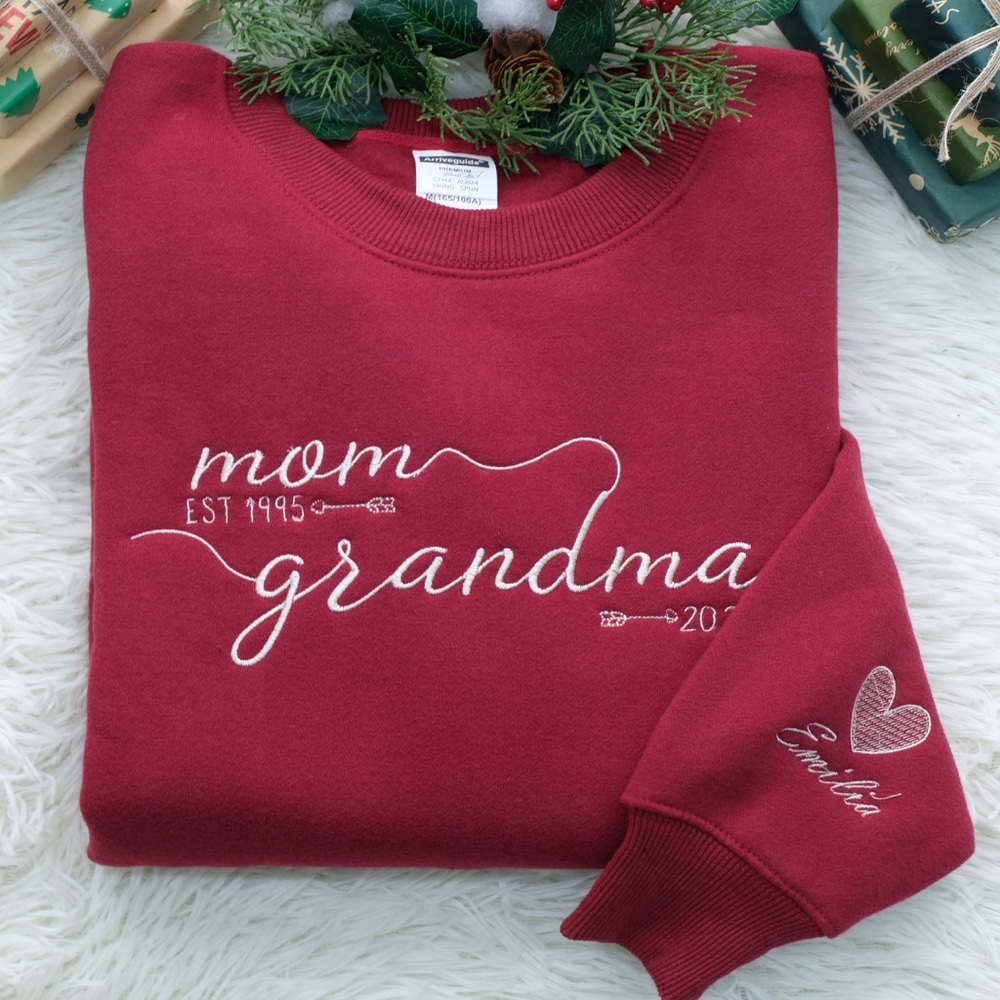 Personalized Mom Hoodie Name